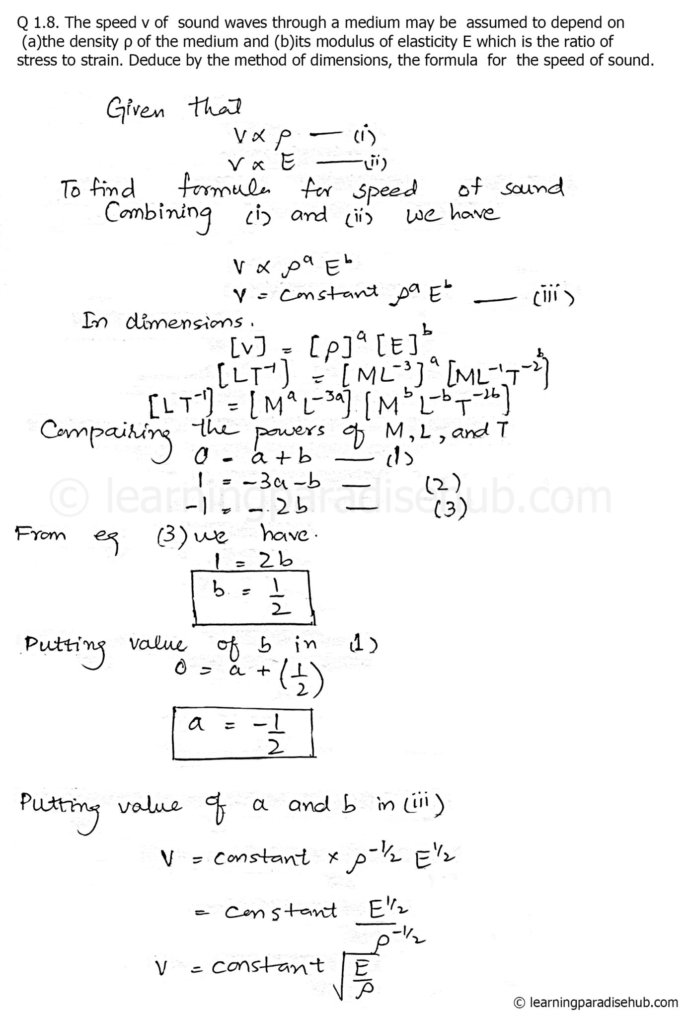 question-8-physics-first-year