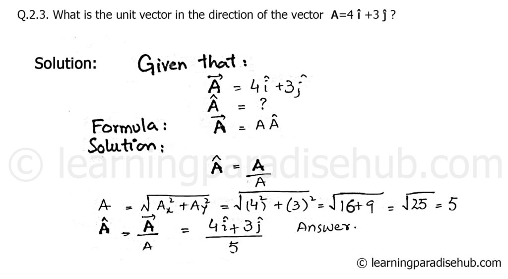Vector Equilibrium Problem Question 2.3 - Chapter Two - Vectors and Equilibrium