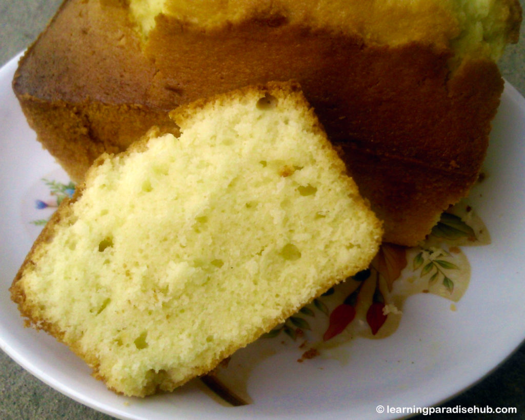 Pound cake recipe